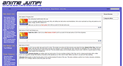 Desktop Screenshot of animejump.com
